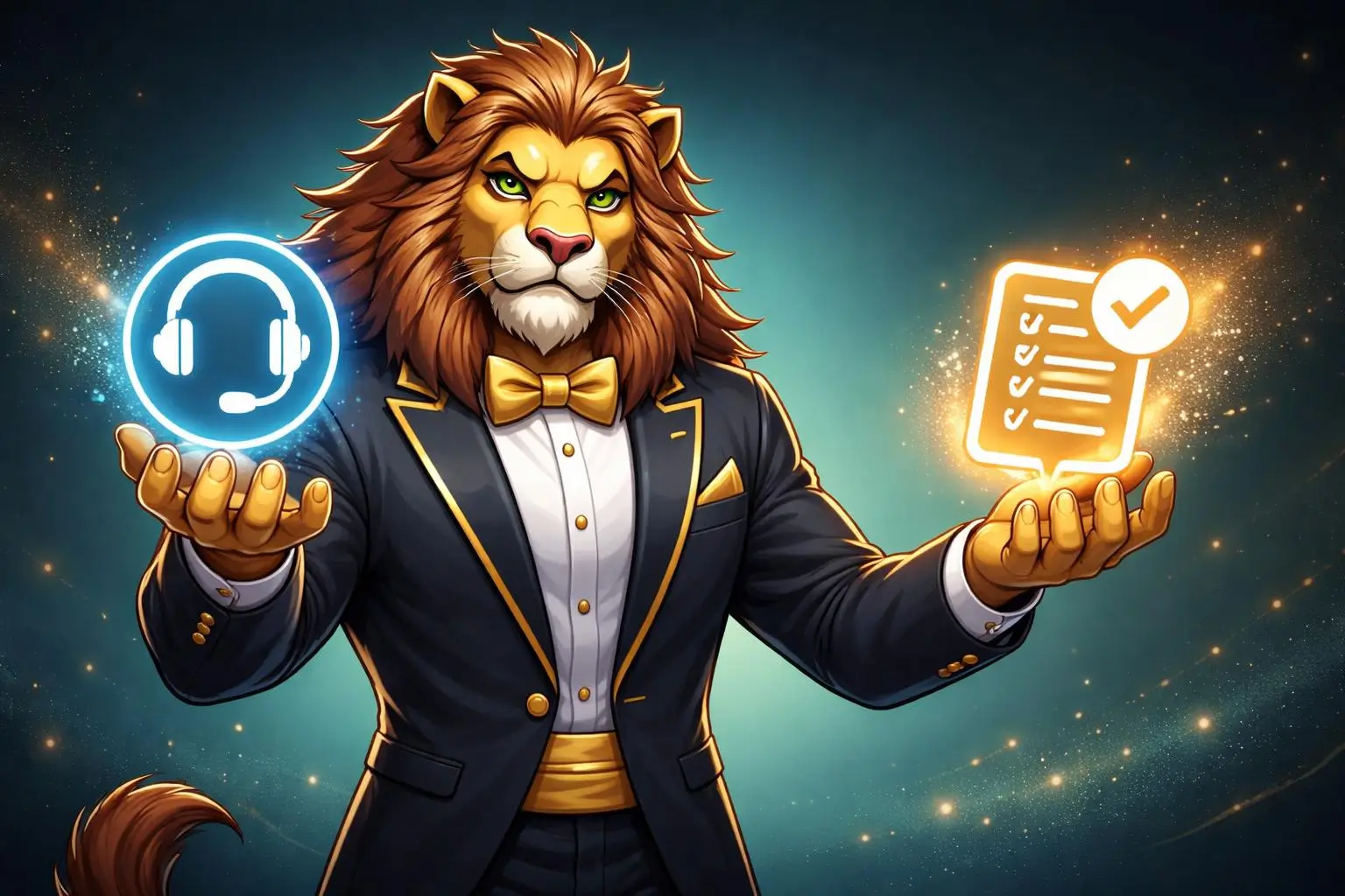 Support and accountability section visual